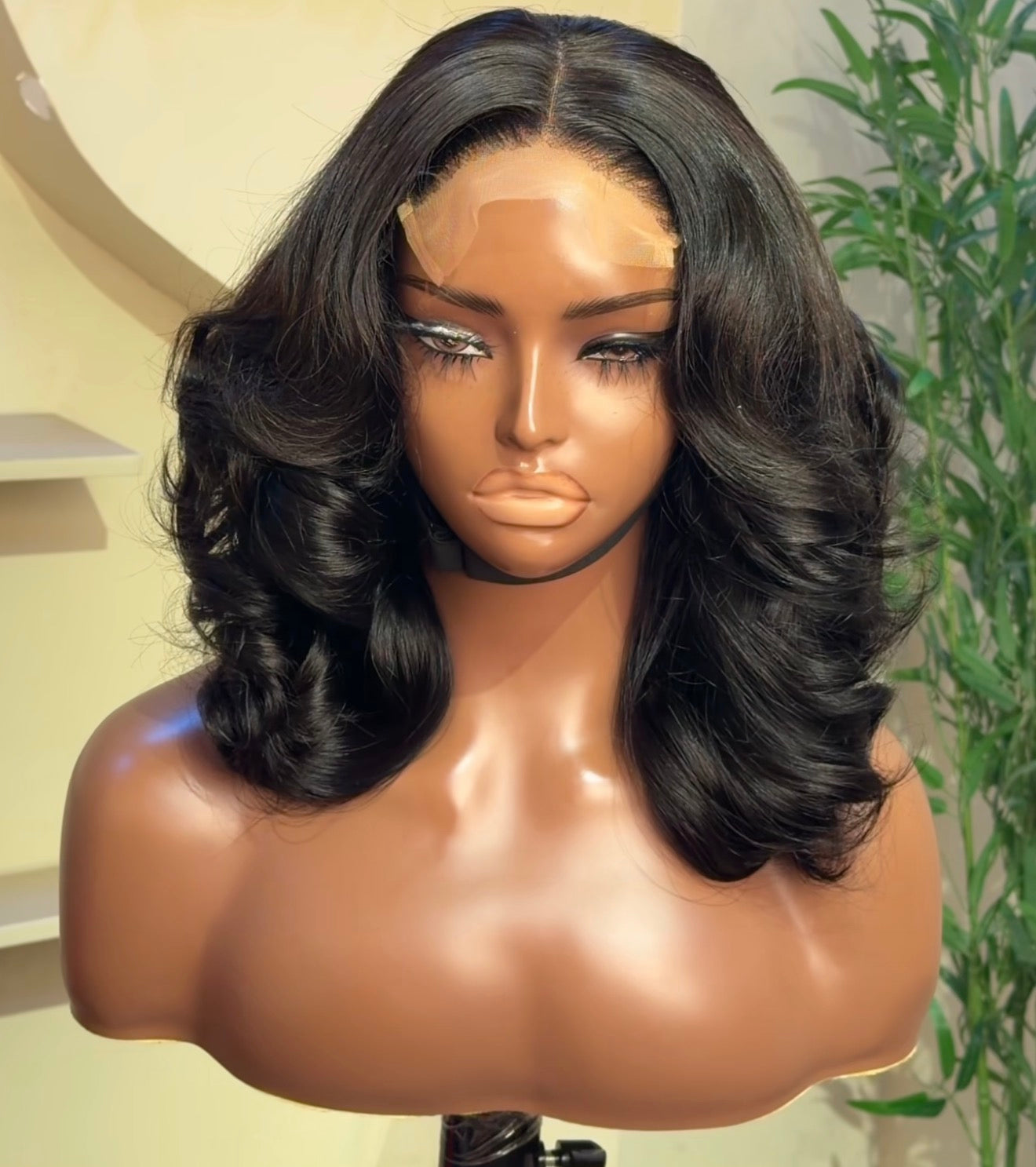 12" SDD Wavy Bounce Hair