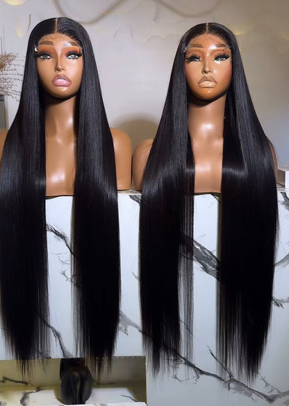 30" SDD Bone Straight Hair  – 5x5 HD Lace Closure