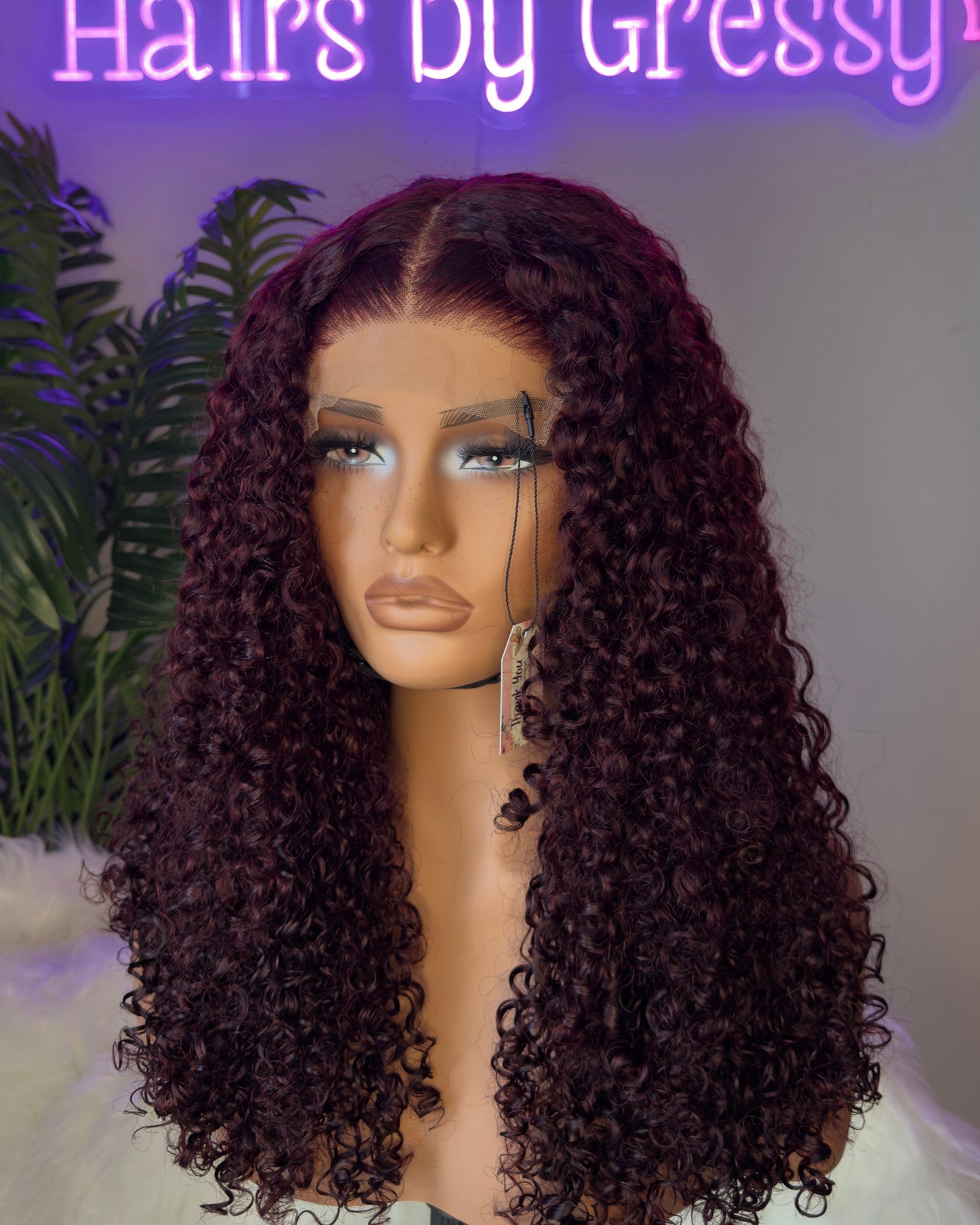 18" SDD Luxury Pixie Curl – 5×5  Lace Closure | 300g | #99J